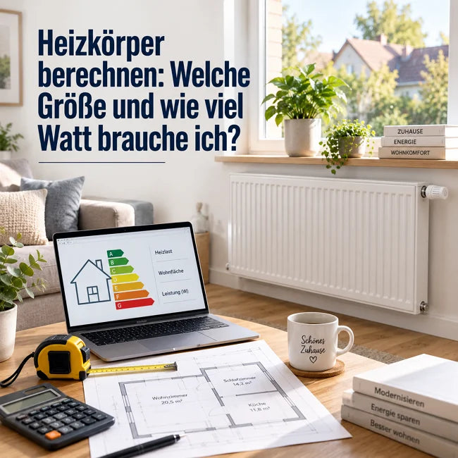 Heizkörper berechnen: Welche Größe und wie viel Watt brauche ich?