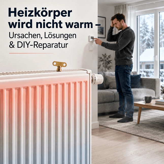 Heizkörper wird nicht warm – Ursachen, Lösungen und DIY-Reparatur Tipps