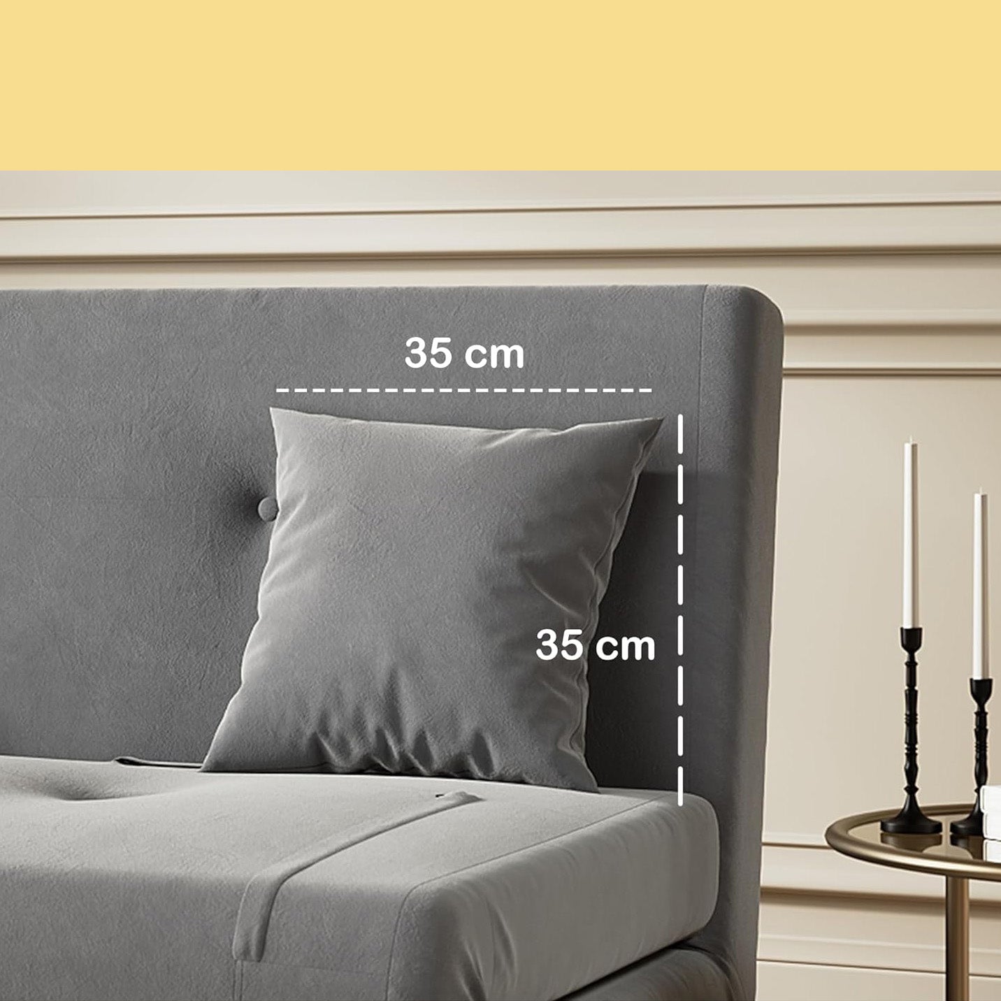 SONNI Schlafsofa 120cm Sofa mit Schlaffunktion, 2 Lendenkissen, Verstellbarer Rückenlehne, Bettcouch aus Stoff, Klein Klappsofa für Wohnzimmer, Schlafzimmer Samtoptik