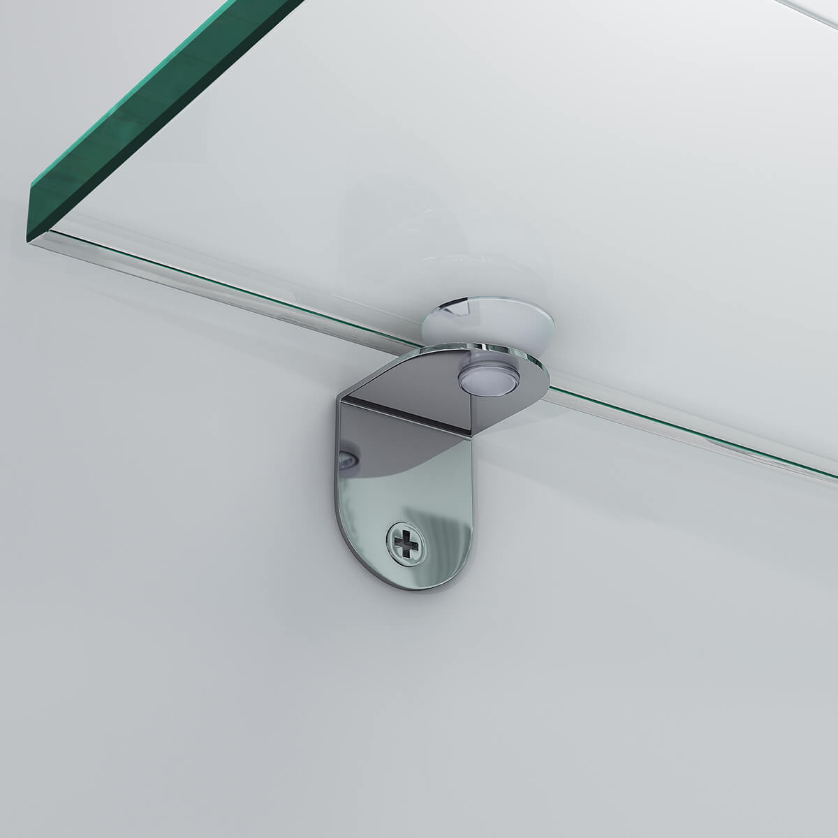 SONNI TV Schrank Weiss, TV Board Hochglanz, mit LED Beleuchtung(12 Farben können eingestellt Werden), mit Klapptür, mit Glasregal, Griffloses Design