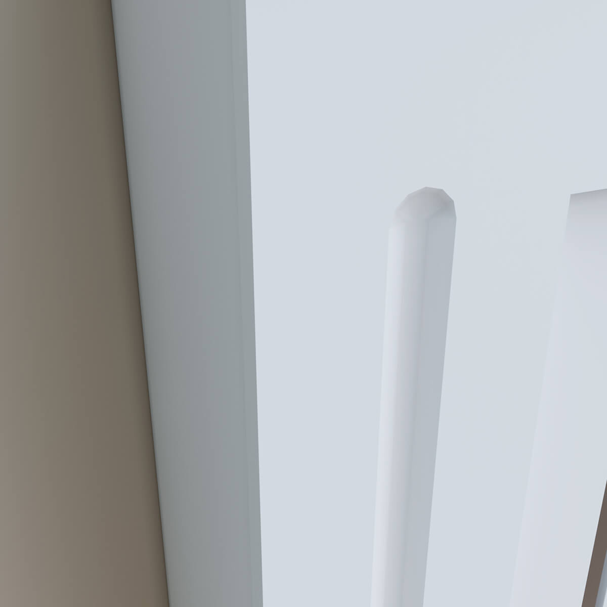 SONNI Heizkörperverkleidung Weiß Abdeckung Heizungsverkleidung Heizkörper MDF 152cm*19cm*81cm