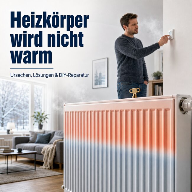 Heizkörper wird nicht warm – Ursachen, Lösungen und DIY-Reparatur Tipps