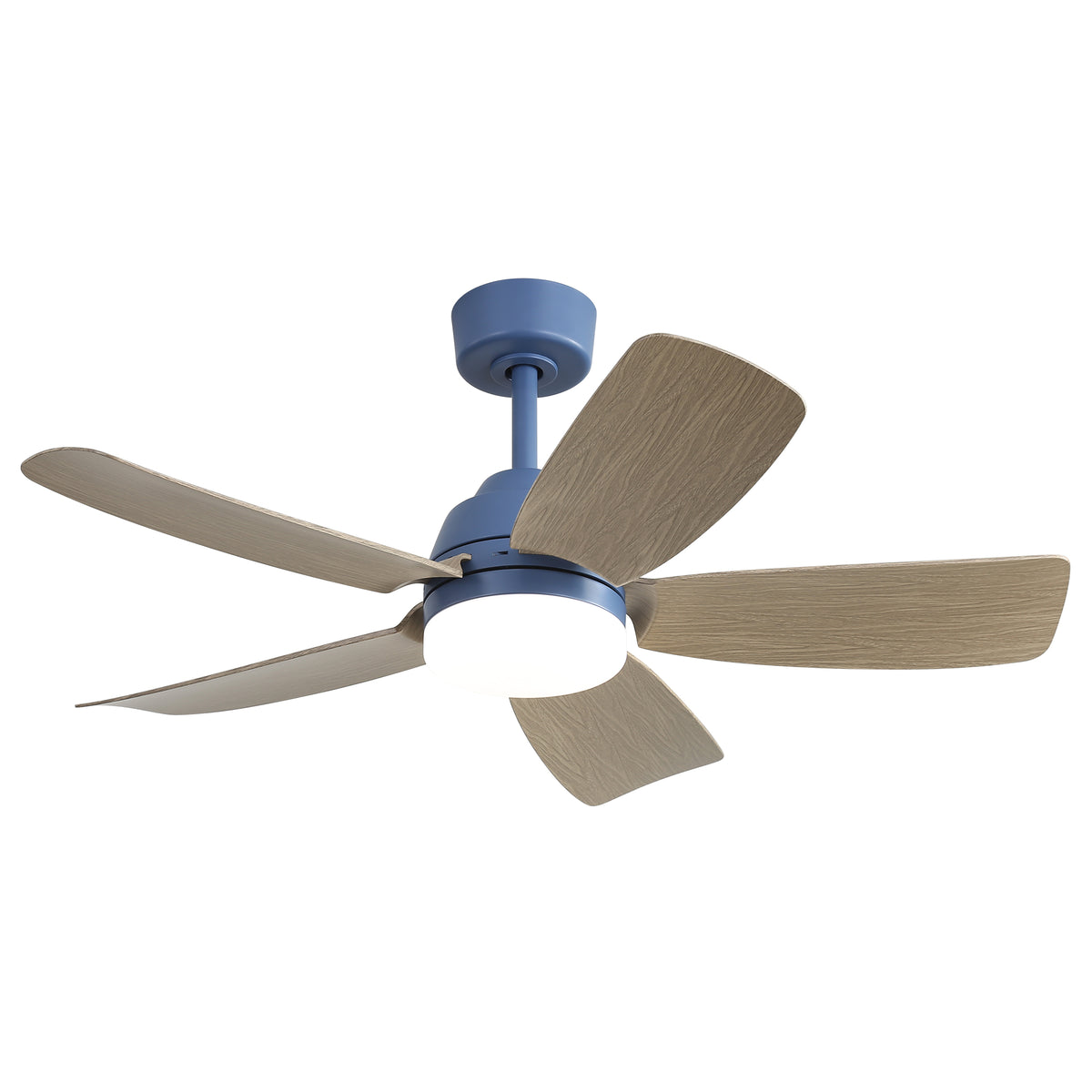 SONNI Deckenventilator 42 Zoll mit LED Beleuchtung und Fernbedienung, 22 W LED Licht 5 ABS Flügel