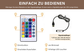 SONNI Kommode Sideboard mit LED Beleuchtung Weiß Hochglanz Wohnzimmermöbel Wohnzimmerschrank Standschrank