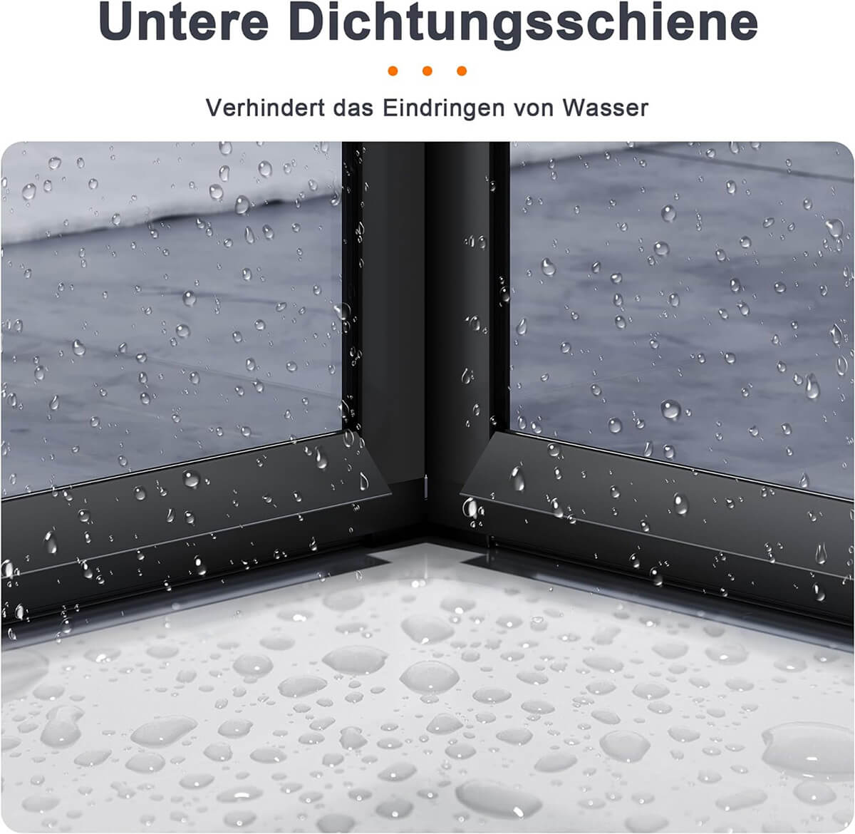 SONNI Duschkabine Eckeinstieg falttür beide Seiten faltbar Duschabtrennung Faltdusche NANO Glas Doppel Duschtür Höhe 195cm Drehfalttür