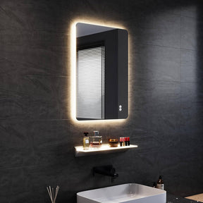 SONNI Badspiegel mit Beleuchtung Touch Badezimmerspiegel 3 Lichtfarben, Anti-Beschlag & Gedächtnisfunktion - Sonni Sanitär GmbH