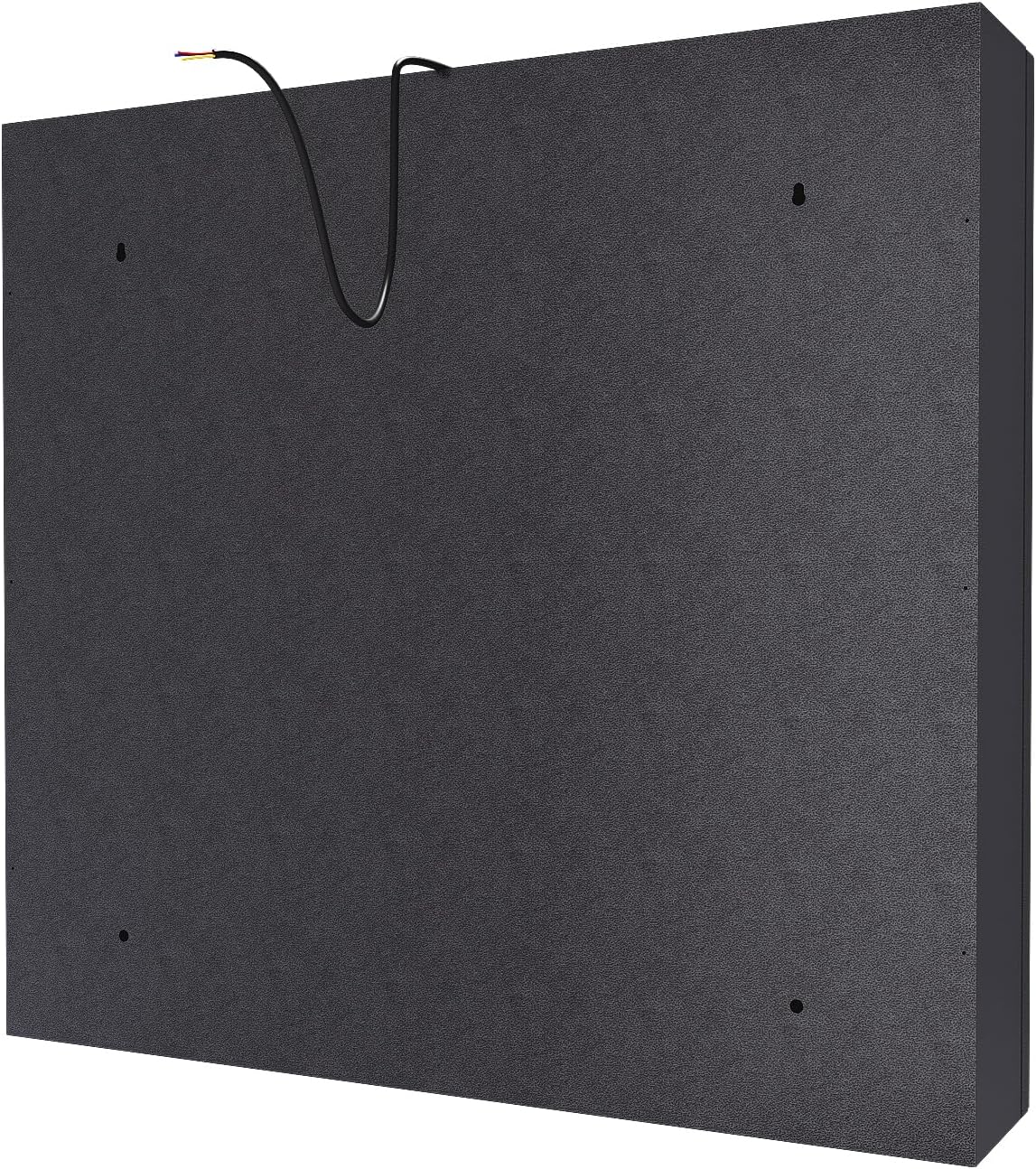 SONNI Spiegelschrank Bad mit Beleuchtung und Make-up Ablage 70x65 cm, Steckdose & 3-fache Vergrößerungsspiegel, 3 Lichtfarben, Dimmbar - Dunkelgrau - Sonni Sanitär GmbH