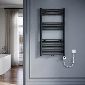 SONNI Badheizkörper Elektrisch Handtuchtrockner Mittelanschluss Handtuchwärmer für Bad Heizung