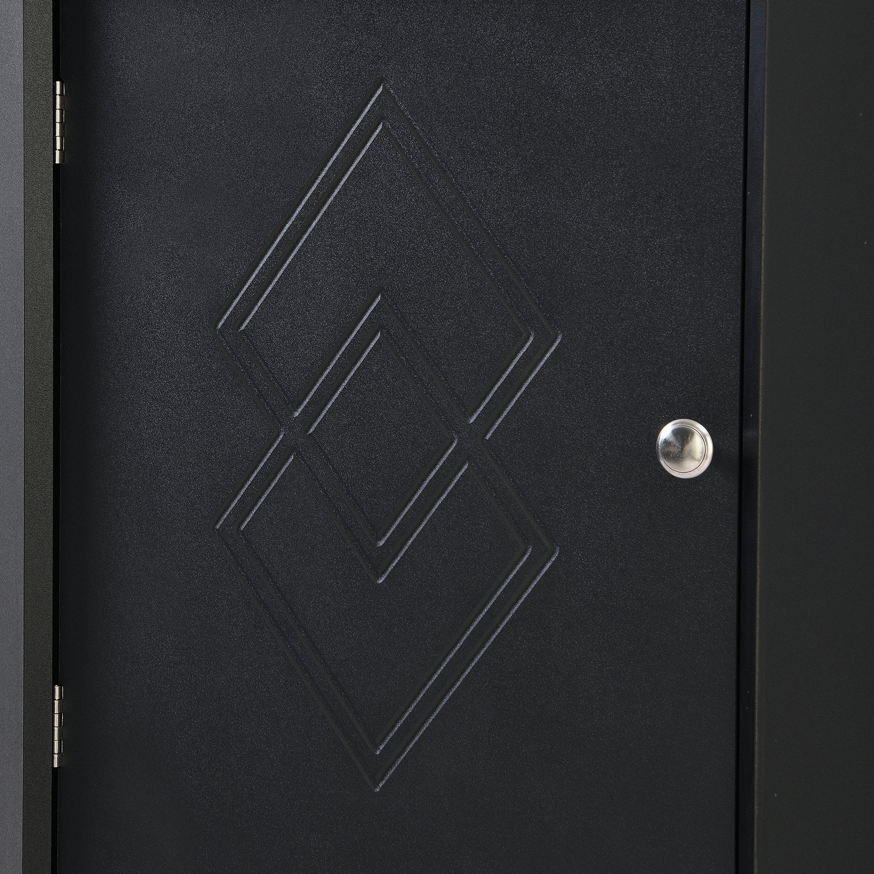SONNI Badschrank Eckschrank mit 2 Ablagefächern, offenem Fach und verstellbarem Einlegeboden Badmöbel 36.5 x 36.5 x 155 cm Weiß