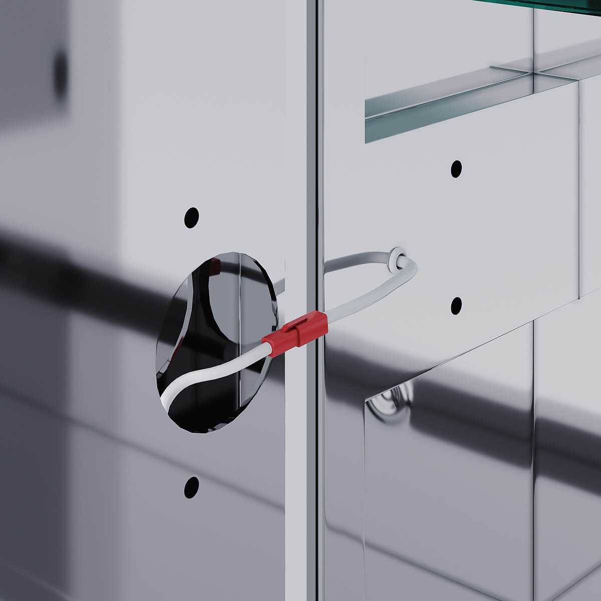 SONNI Spiegelschrank Bad mit Beleuchtung 70 x 60 cm IP44 Wasserciht Edelstahl LED doppeltürig Badezimmerschrank, mit Steckdose und Kippschalter für Badezimmer - Sonni Sanitär GmbH