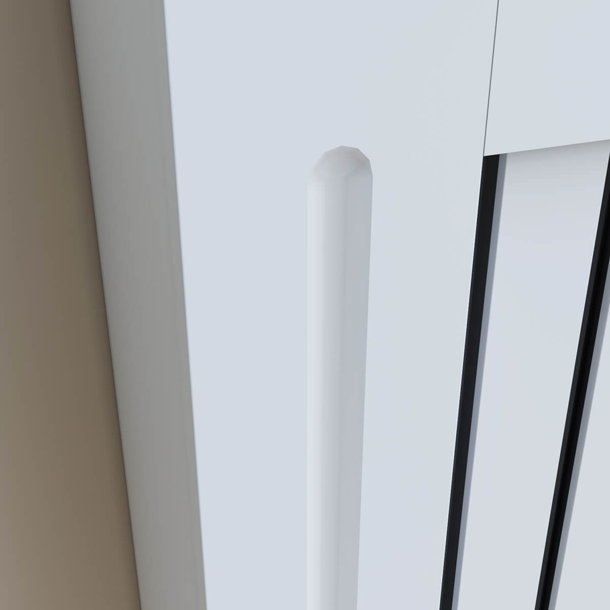 SONNI Heizkörperverkleidung Weiß Abdeckung Heizungsverkleidung Heizkörper MDF 112cm*19cm*81cm - Sonni Sanitär GmbH