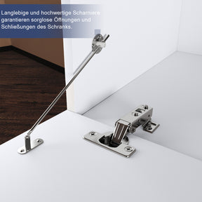 SONNI Lowboard TV Schrank weiß TV Board hängend 140x40x30cm Fernsehtisch