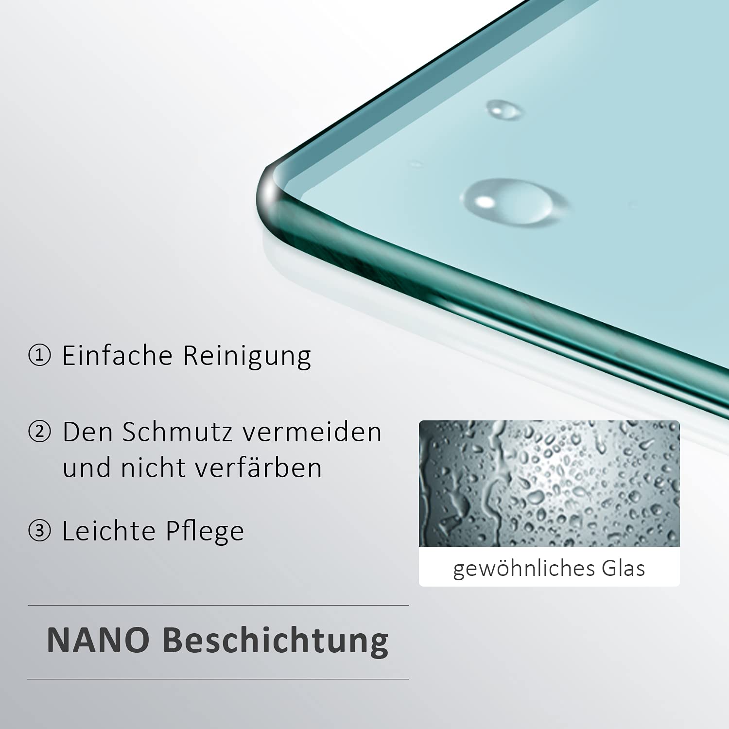 SONNI Duschwand für Badewanne mit Schwarzem Gitterdesign NANO-GLAS Badewannenaufsatz faltbar Duschabtrennung Badewanne 80x140 cm(BxH)